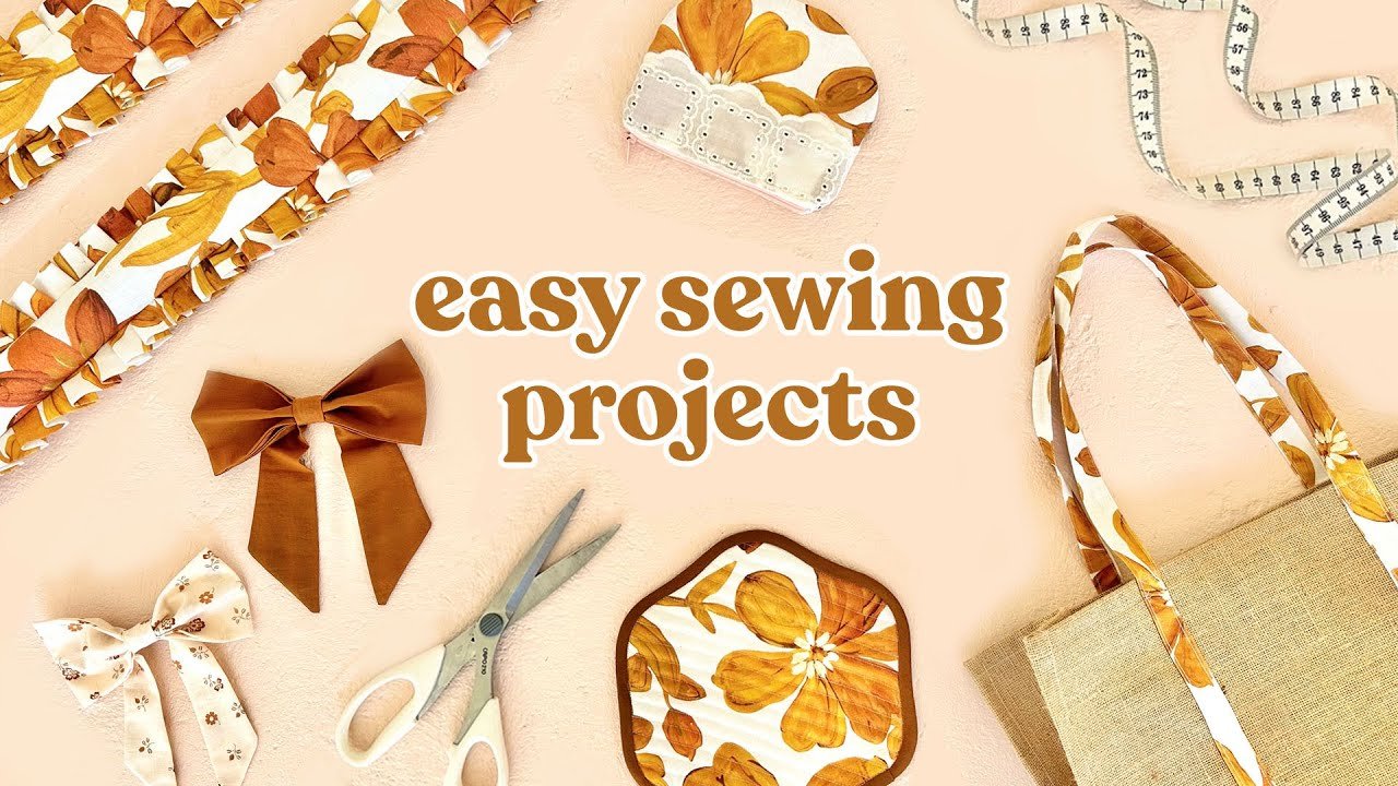 Easy Beginner Sewing Craft Projects
